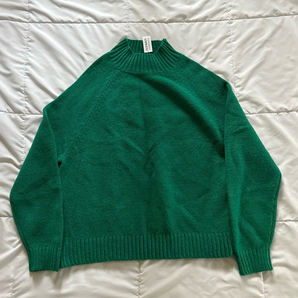 Old Navy Mock-Neck Cropped Sweater